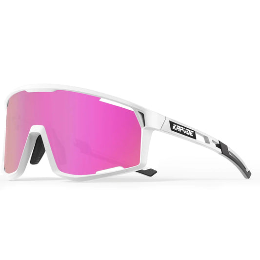 KAPVOE Baseball Glasses Polarized Cycling Glasses for Men Women Sports Sunglasses UV400 Protection for Running MTB Golf
