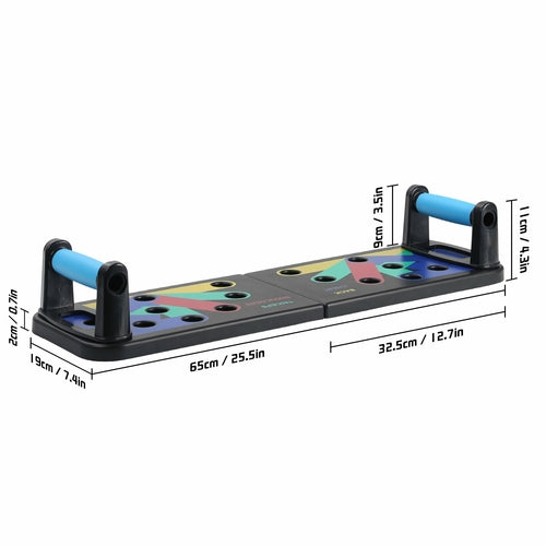9 in 1 Push Up Rack Training Board ABS abdominal Muscle Trainer Sports